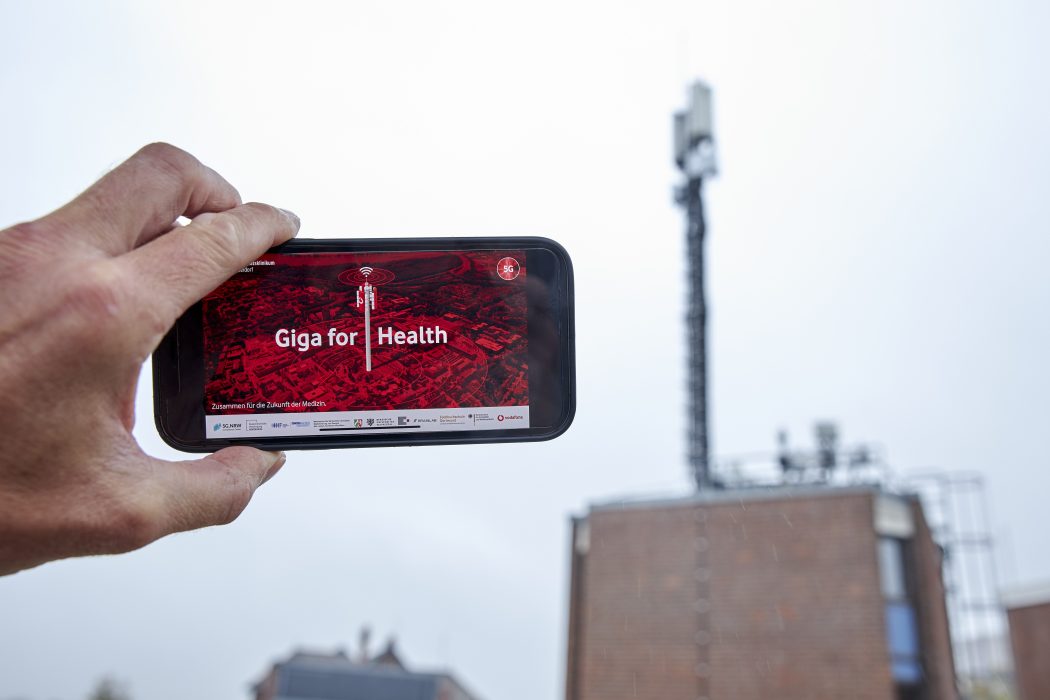 Vodafone startet 5G-Netz im Uniklinikum Düsseldorf
